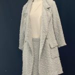 CHANEL WOMAN'S COTTON AND WOOL SKIRT AND JACKET