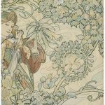 Alphonse Mucha 1860 - 1939 FABRIC DESIGN