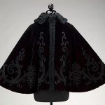 Evening cape ca. 1895 James McCreery & Company American