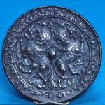 Bronze mirror Persian; MesopotamianSeljuk12th–13th century