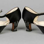 Pair of women’s dancing shoes Made in United Kingdom, 1920-1930.