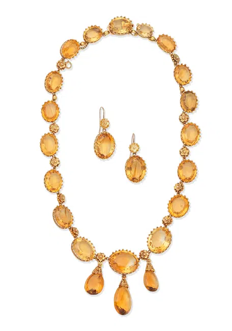 Citrine Demi-parure