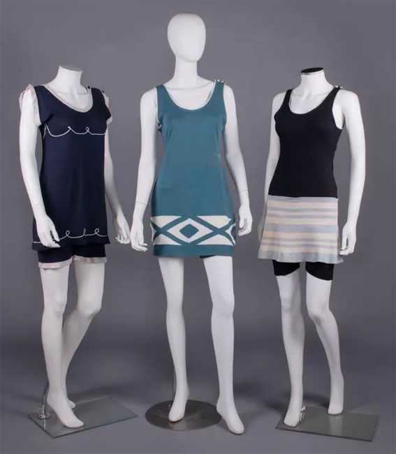 Swimming suits from the 1920s